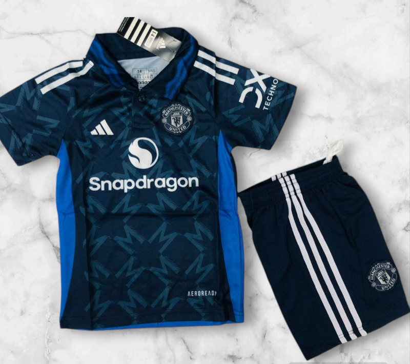 Manchester United 2024/2025 Youth Away Full Kit Replica
