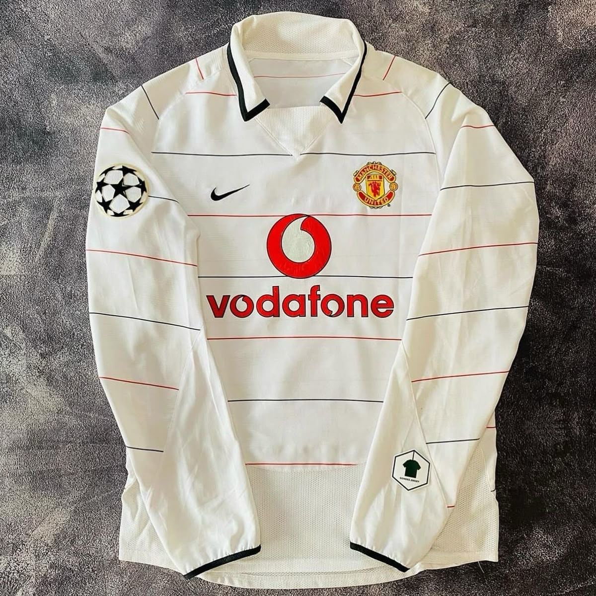 Manchester United 2003-2005 Third Long Sleeve Jersey Replica