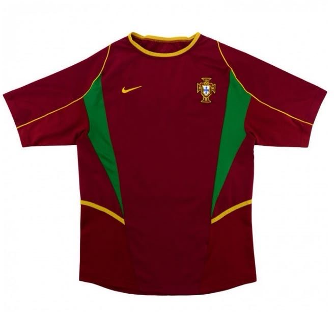 Portugal 2002-2004 Home Jersey