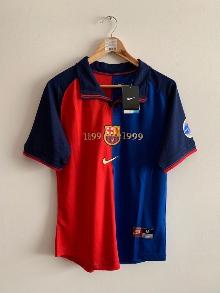 Barcelona 1999 Home Jersey Replica