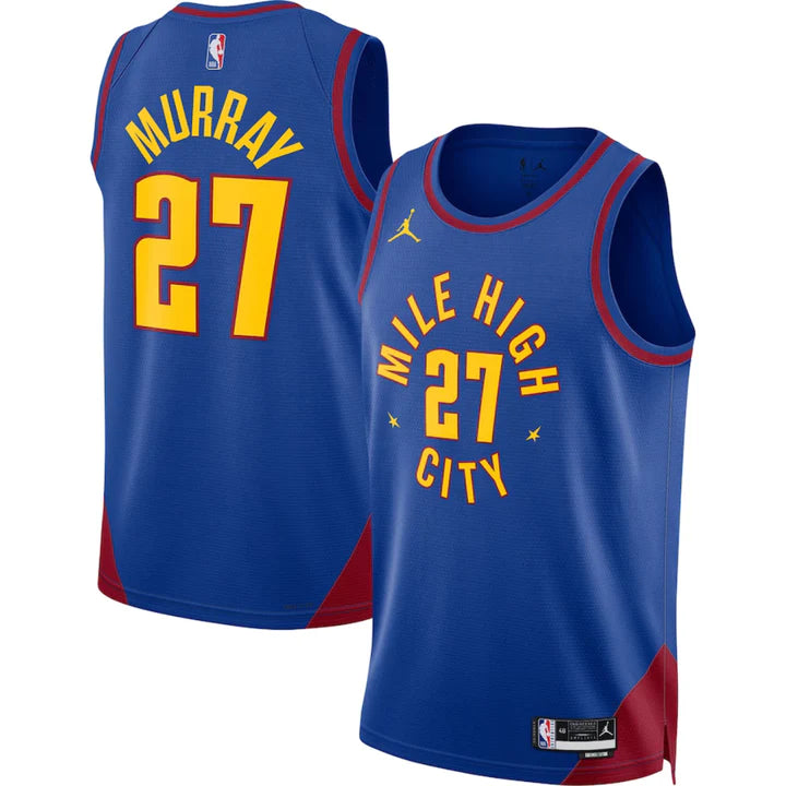 Denver Nuggets 2023/24 Jordan Blue Swingman Jersey - Statement Edition