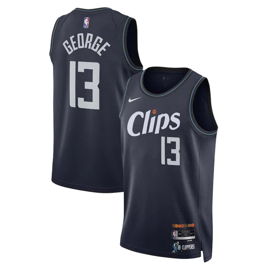 LA Clippers Navy 2023/24 Swingman Jersey - City Edition