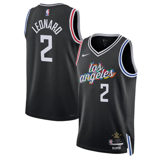 LA Clippers Black 2022/23 Swingman Jersey - City Edition