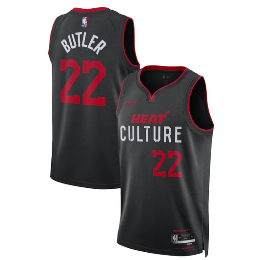 Miami Heat Black 2023/24 Swingman Jersey - City Edition