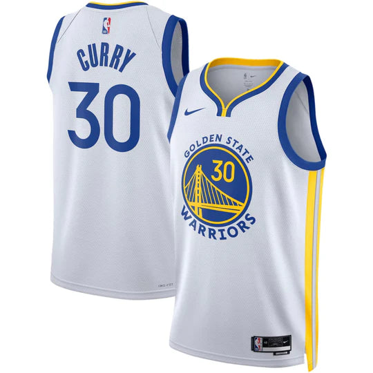 Golden State Warriors 2023/24 White Swingman Jersey - Association Edition