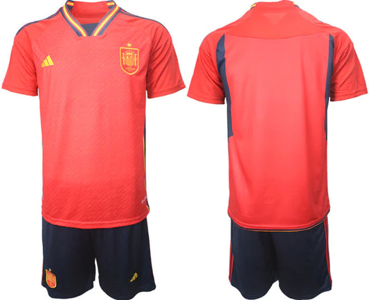 Spain Kids 2022 Home Replica Kit