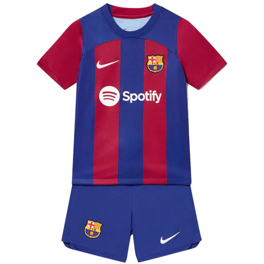 FC Barcelona Kids 23/24 Home Replica Kit