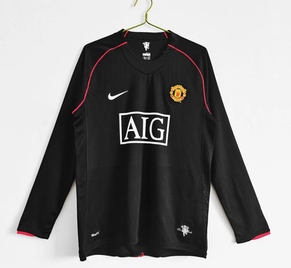 MANCHESTER UNITED 07/08 Away Jersey-Long Sleeve