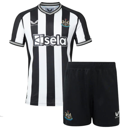 Newcastle United 23/24 Home Kit Kids Replica