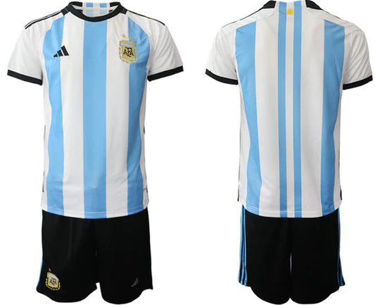 Argentina Kids 2022 Home Replica Kit