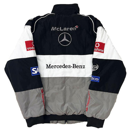 Retro F1 Mercedes Benz Jacket